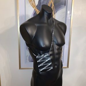 BALENCIAGA MONOGRAM EXPLORER STRAP WALLET